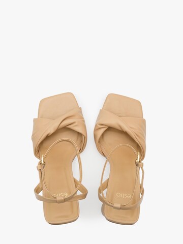 Estro Sandaal '536001' in Beige