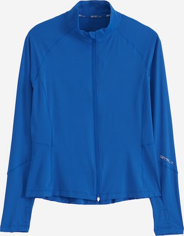 Aim'n Sportovní bunda – modrá: přední strana