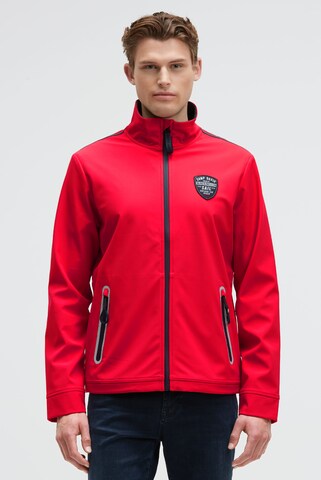 CAMP DAVID Between-Season Jacket in Red: front