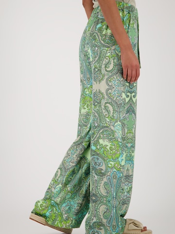 monari Wide leg Broek in Groen