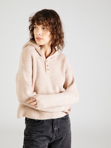 ABOUT YOU Sweater 'Christiane' in Brown: front