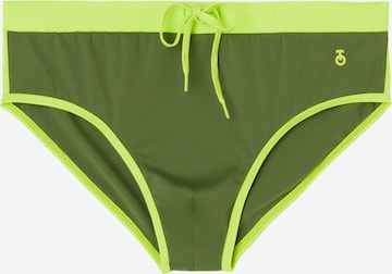 CALZEDONIA Swim Trunks 'MALINDI' in Green: front