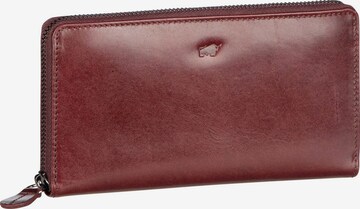 Braun Büffel Wallet 'Arezzo' in Red: front