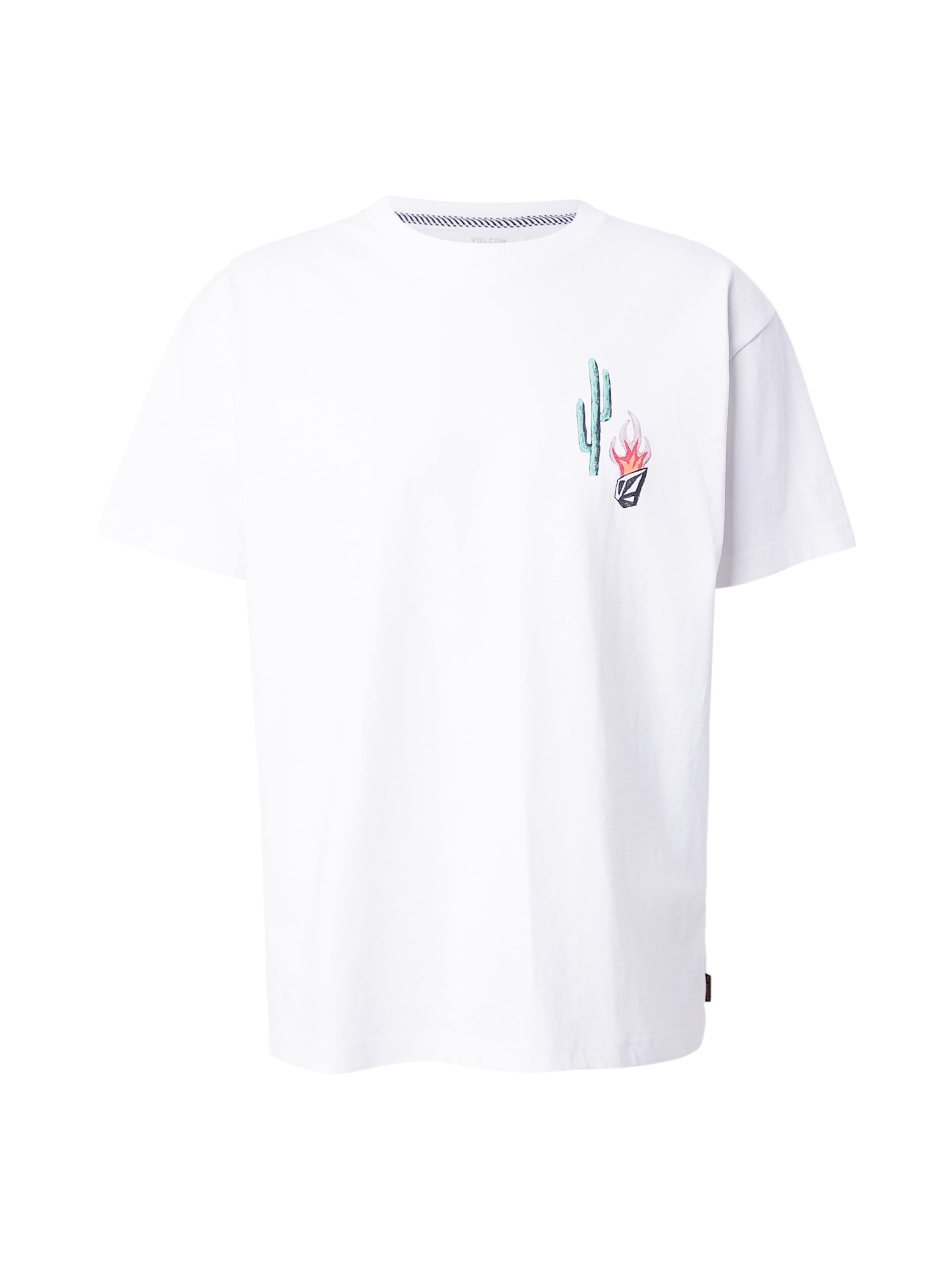 Volcom Футболка 'MICKEY MASON' в Белый: спереди