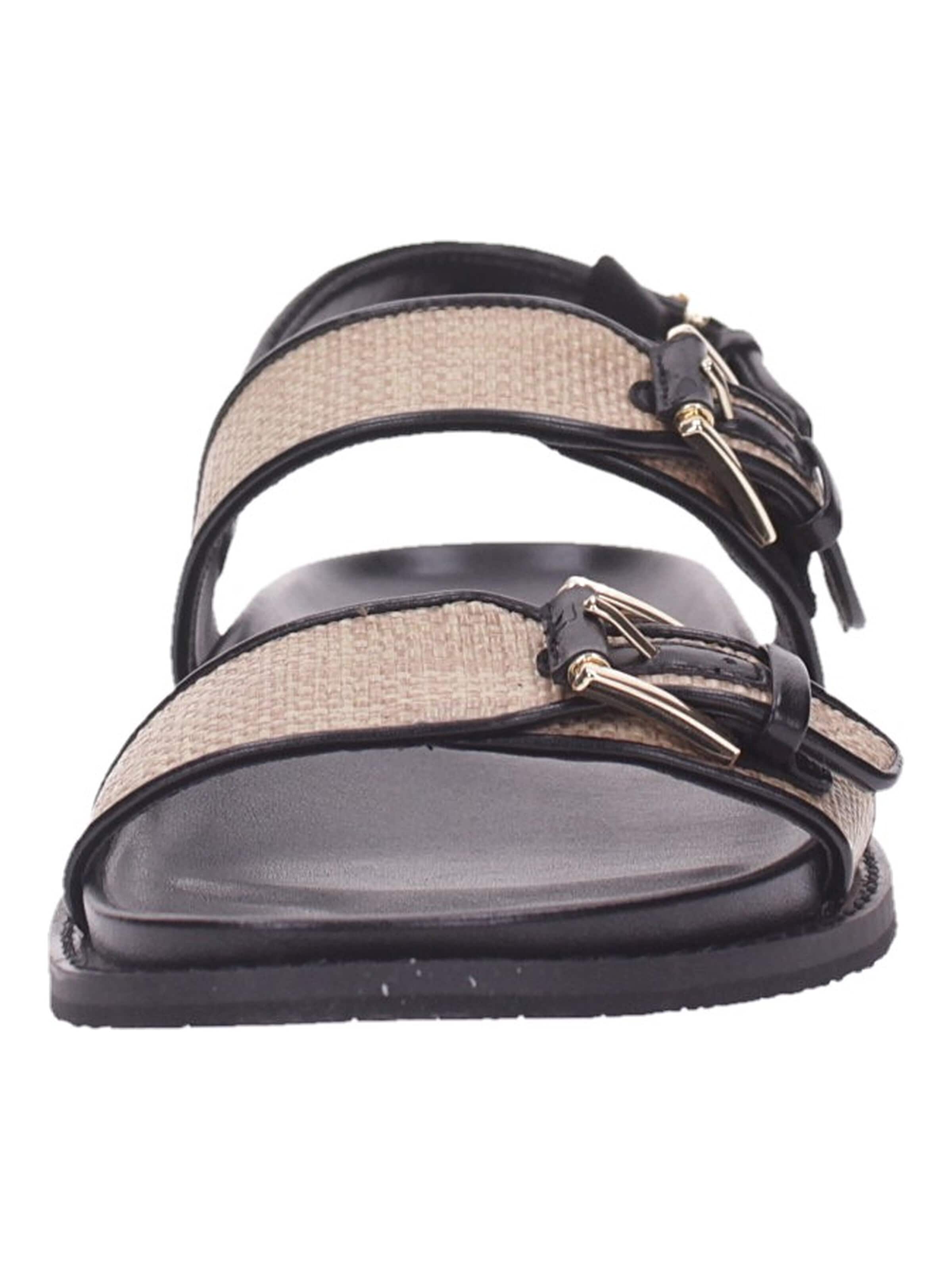 Sandalo con cinturino 'Michael Kors Sandalo Nia Flat Sandal' di Michael Kors in nero