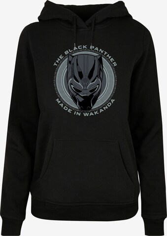 F4NT4STIC Sweatshirt ' Marvel ' in Black: front