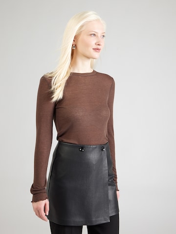 VERO MODA Shirt in Braun: Vorderseite