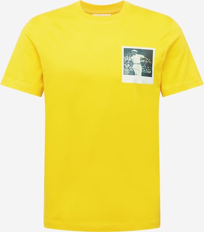 LACOSTE Тениска в жълто / сиво / бяло, Преглед на продукта