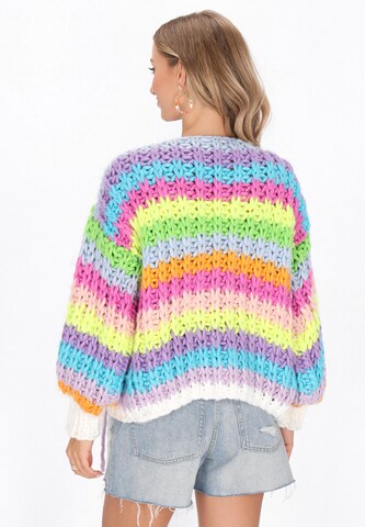 IZIA - Cárdigan 'Boho' en Mezcla de colores