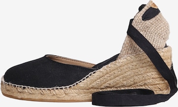melns Toni Pons Espadrillas 'CALONGE ': no priekšpuses
