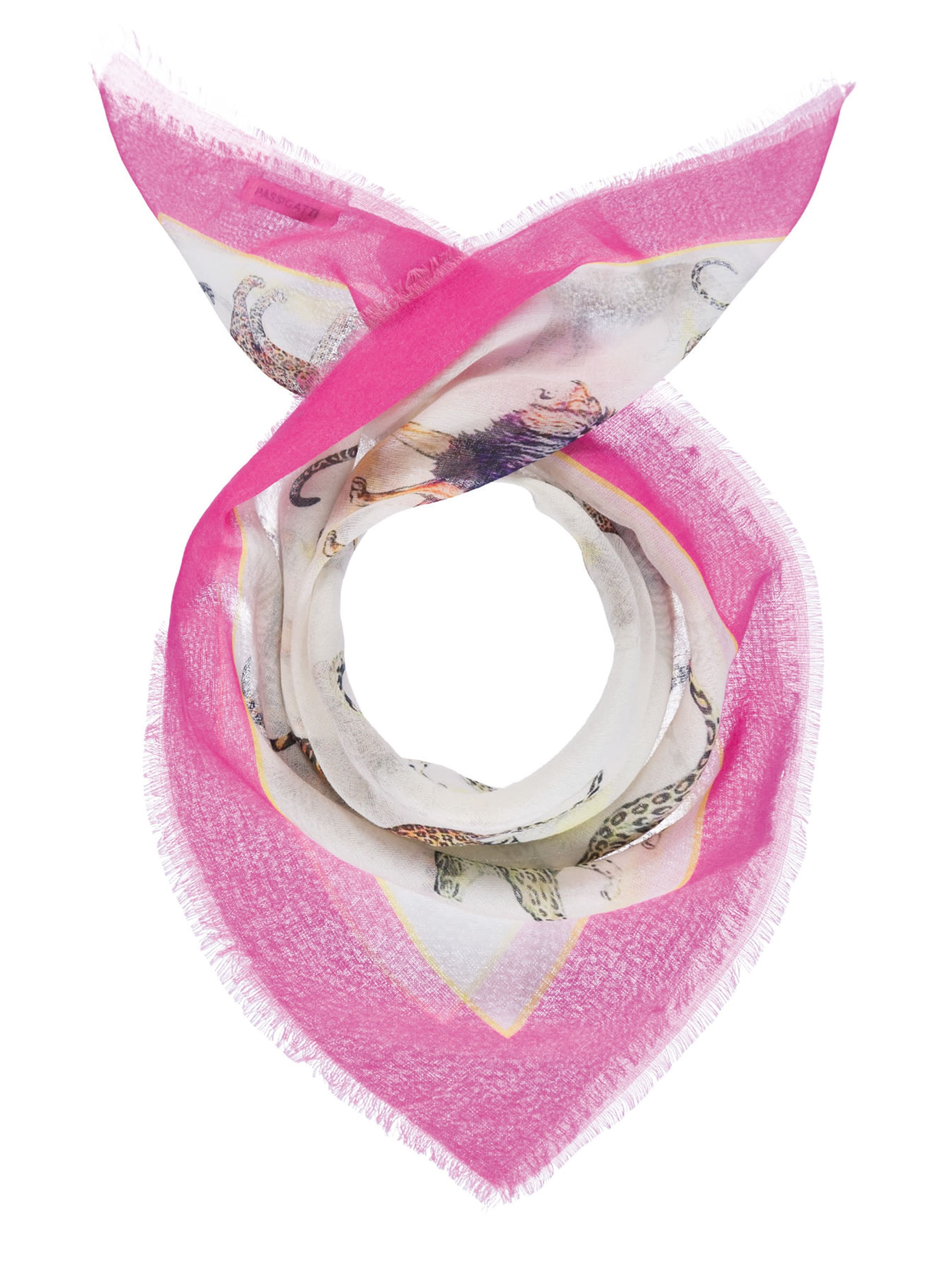 Passigatti Schal‌‌ in Pink: Vorderseite