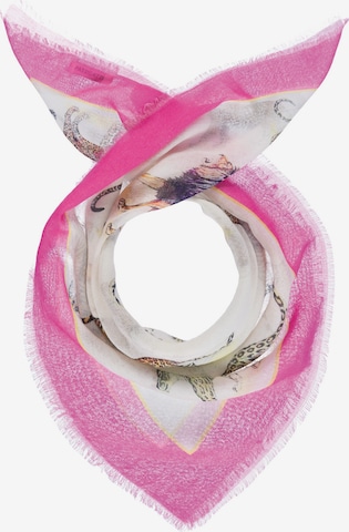 Passigatti Schal in Pink: Vorderseite