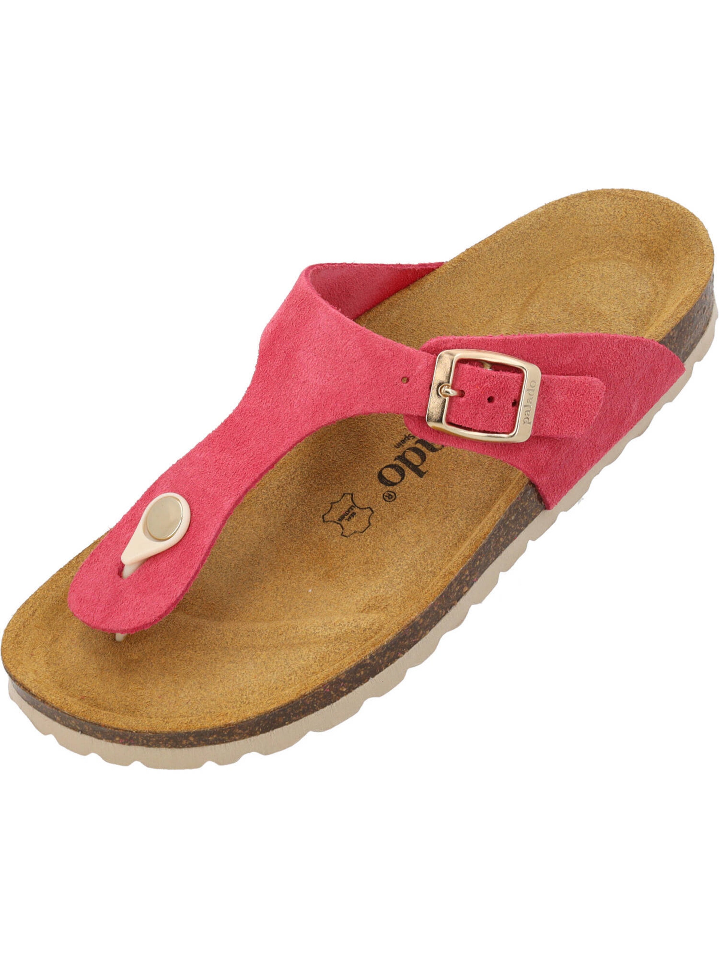 Palado T-bar sandals 'Kos' in Pink: front