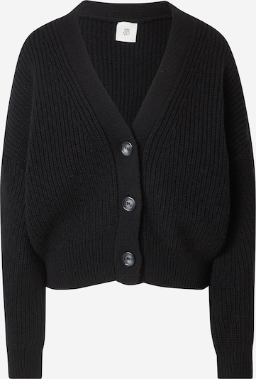 Kauf Dich Glücklich Strickjacke 'Ava' in schwarz, Produktansicht