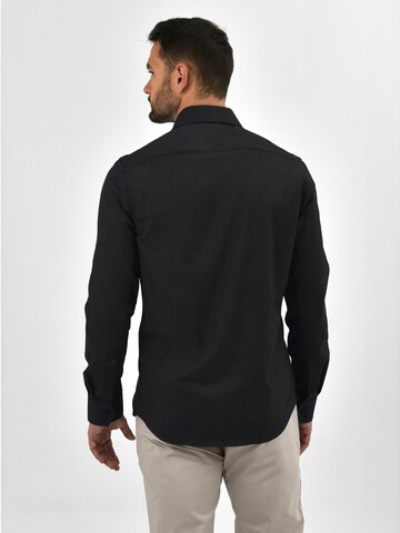 Vercate Slim Fit Businesshemd 'No. 4' in Grau