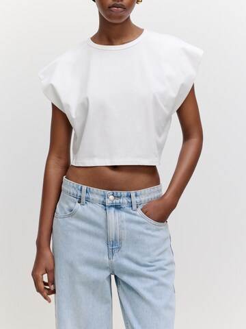 EDITED Shirt 'Xophia' in White: front