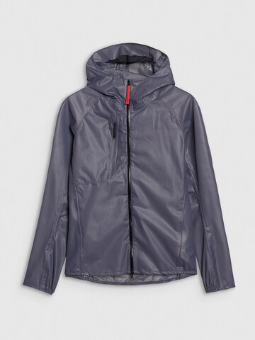 Giacca per outdoor di 4F in grigio: frontale