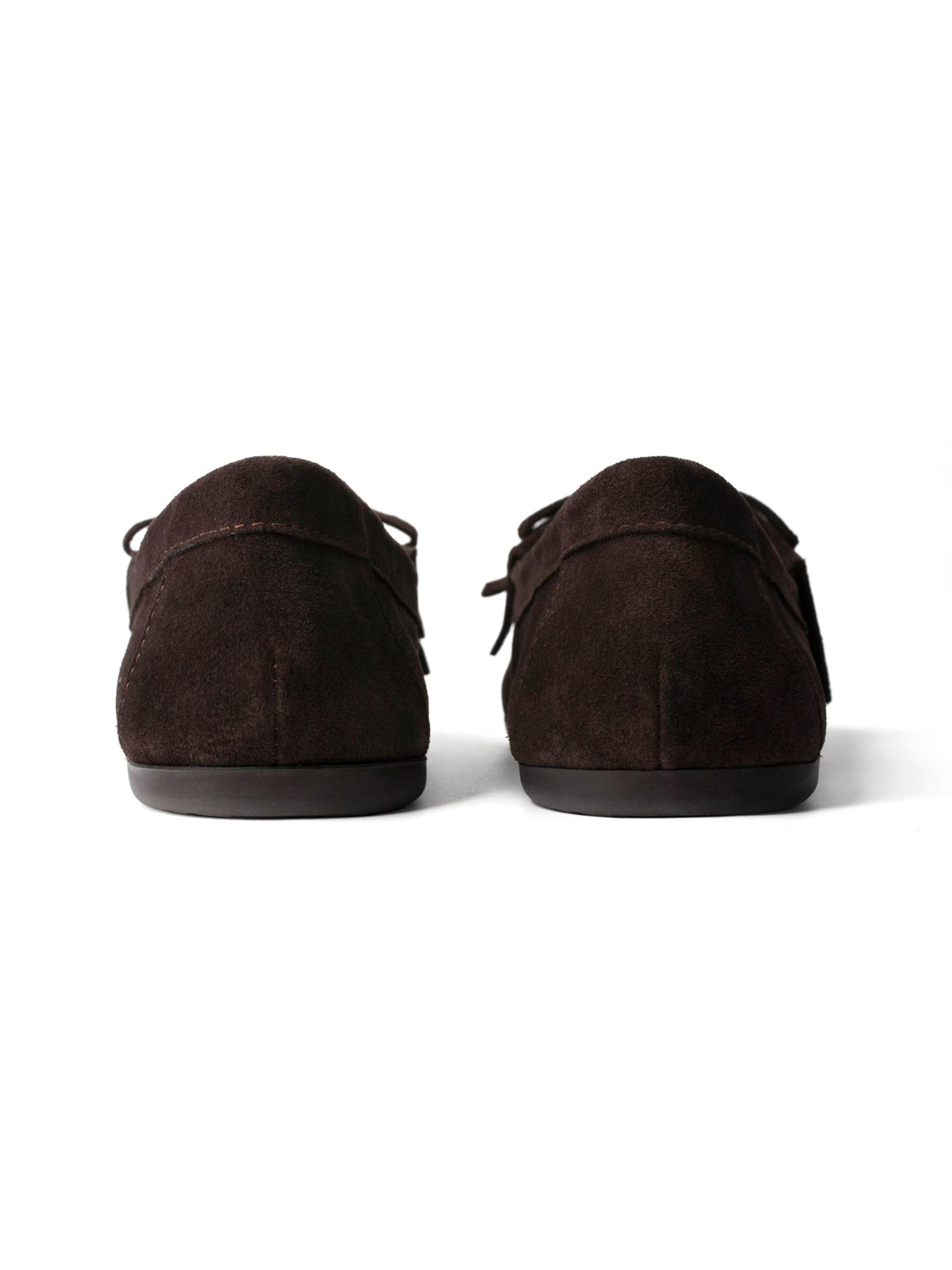 Mocassin 'THE WAY LIGHT FALLS' L37 HANDMADE SHOES en marron