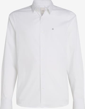 Chemise Calvin Klein en blanc : devant
