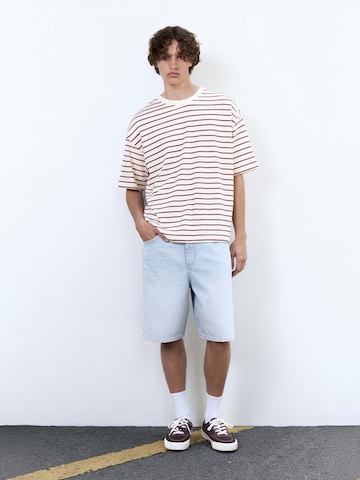 Pull&Bear Majica | bela barva