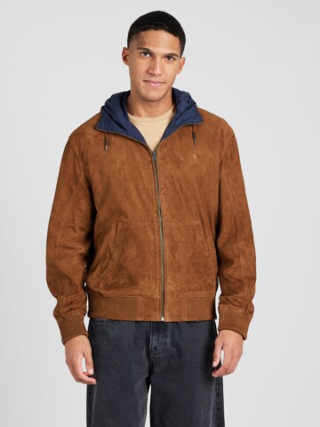 Polo Ralph Lauren Jacke 'REVHENSON' in Braun: Vorderseite