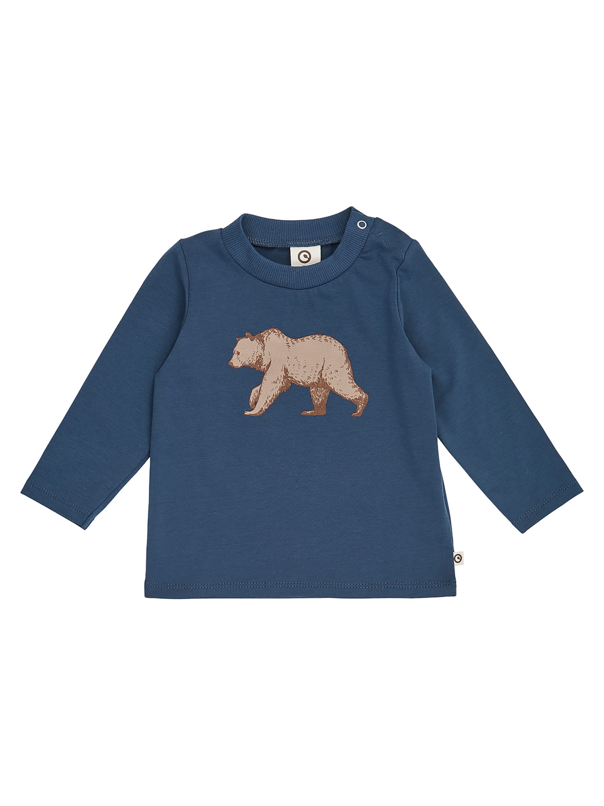 Müsli Shirt in 56 in Marine blue / Brown, Item view