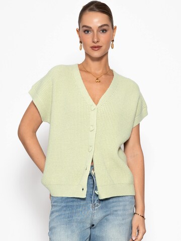 SASSYCLASSY Vest in Green: front
