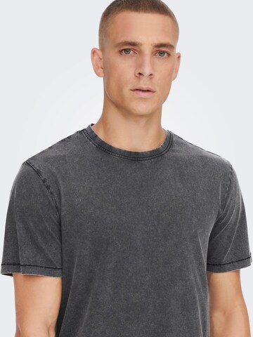 T-Shirt 'RON' Only & Sons en noir