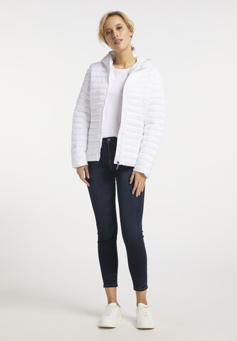 Veste mi-saison Usha en blanc