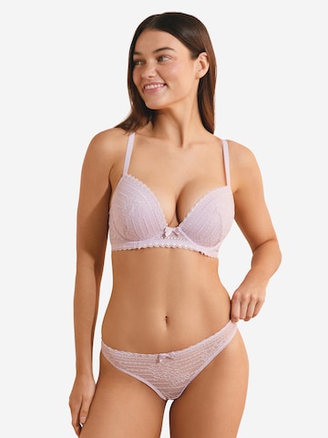 Push-up Reggiseno 'Panama' di ETAM in lilla