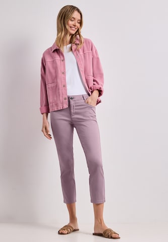 STREET ONE Regular Pants in Pink: front