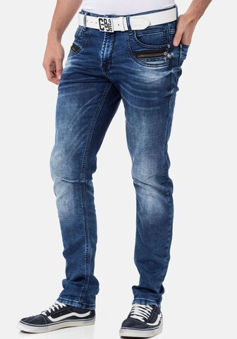 CIPO & BAXX Slimfit Jeans in Blau