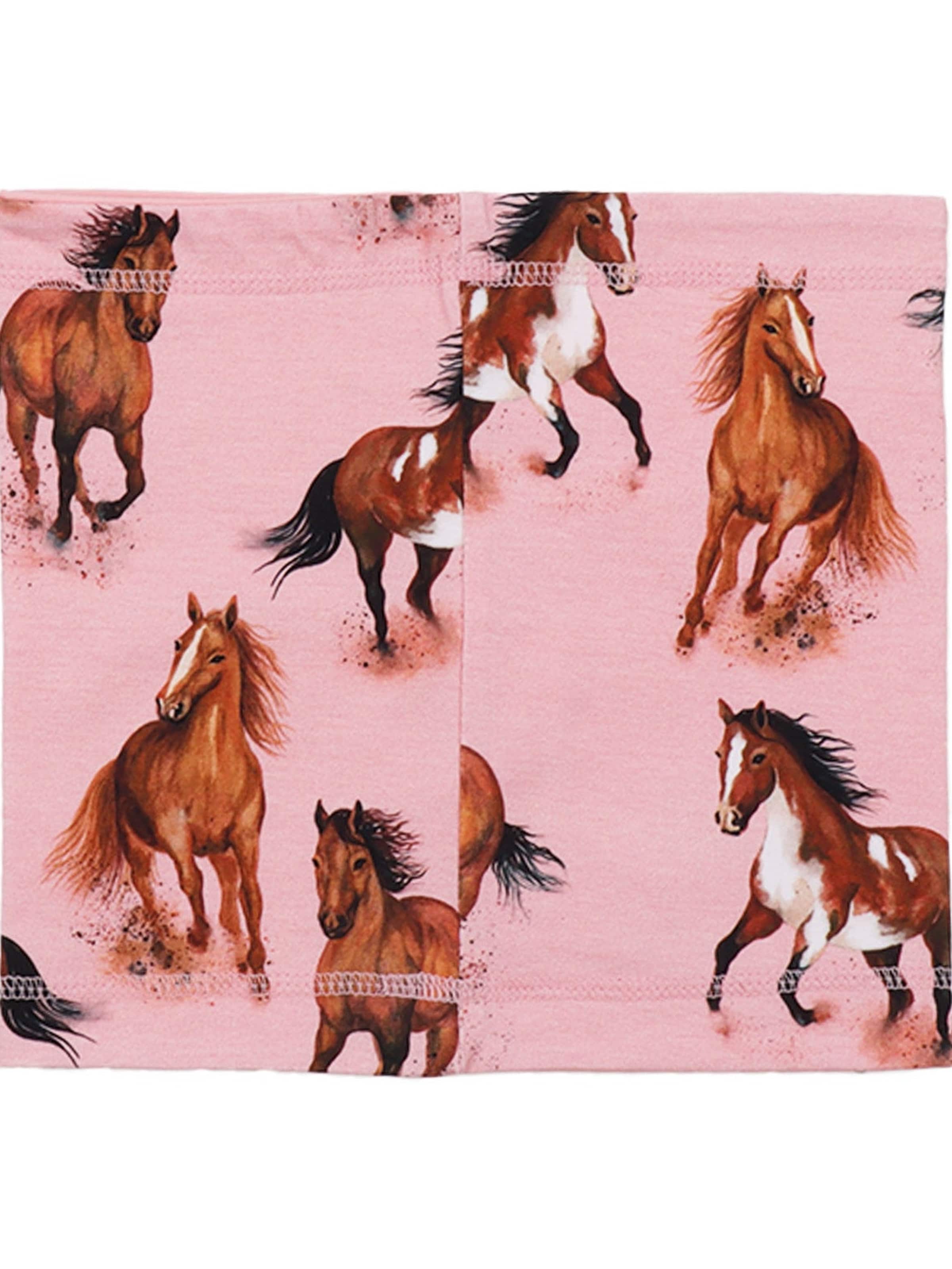 Walkiddy Scarf 'Walkiddy - Graceful Horses Loop' in Mixed colors