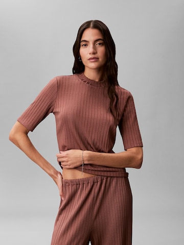 Calvin Klein Top in Lila: Vorderseite
