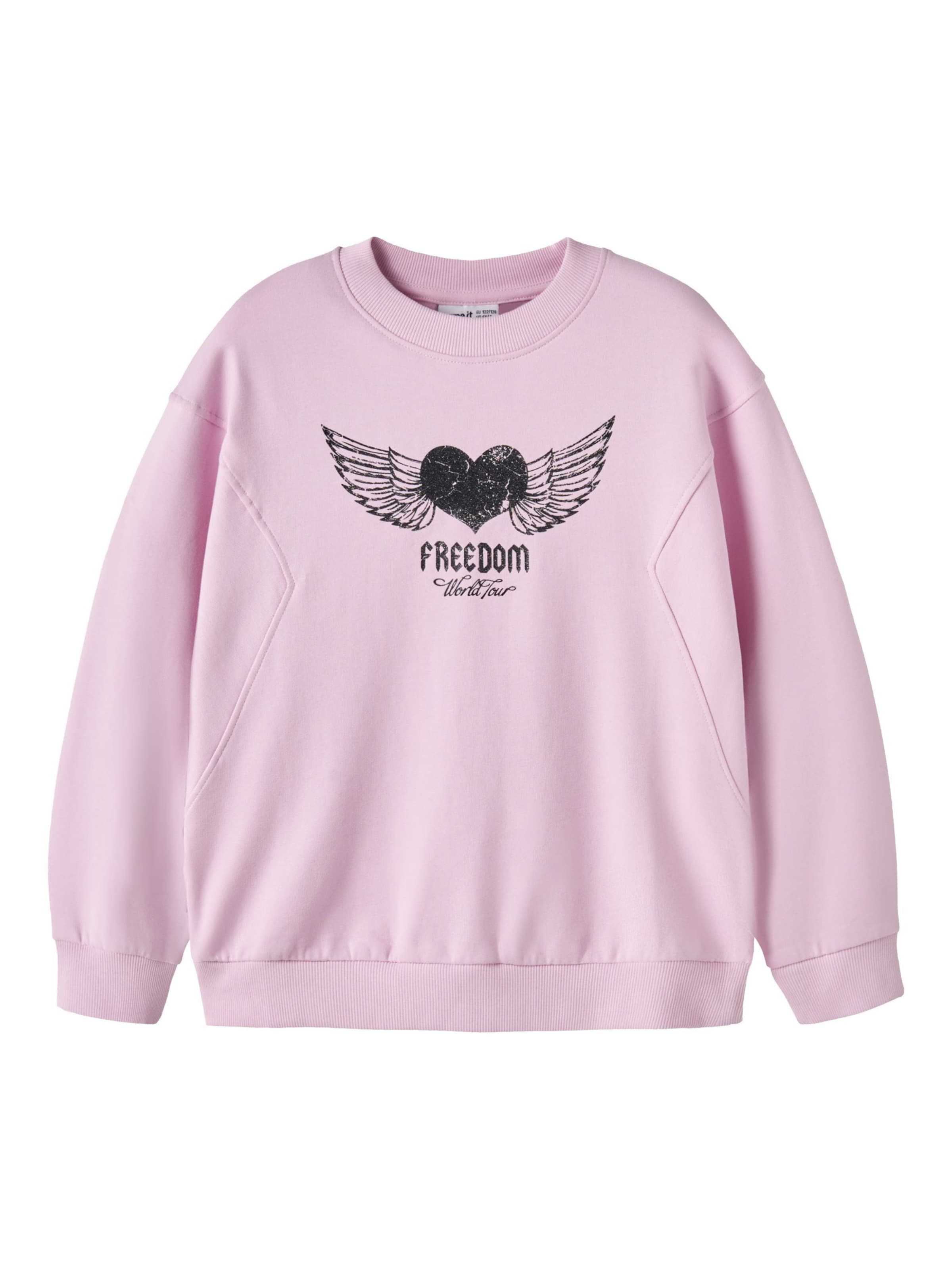 NAME IT - Sudadera en rosa: frente