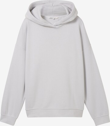 TOM TAILOR DENIM Sweatshirt in Grey: front