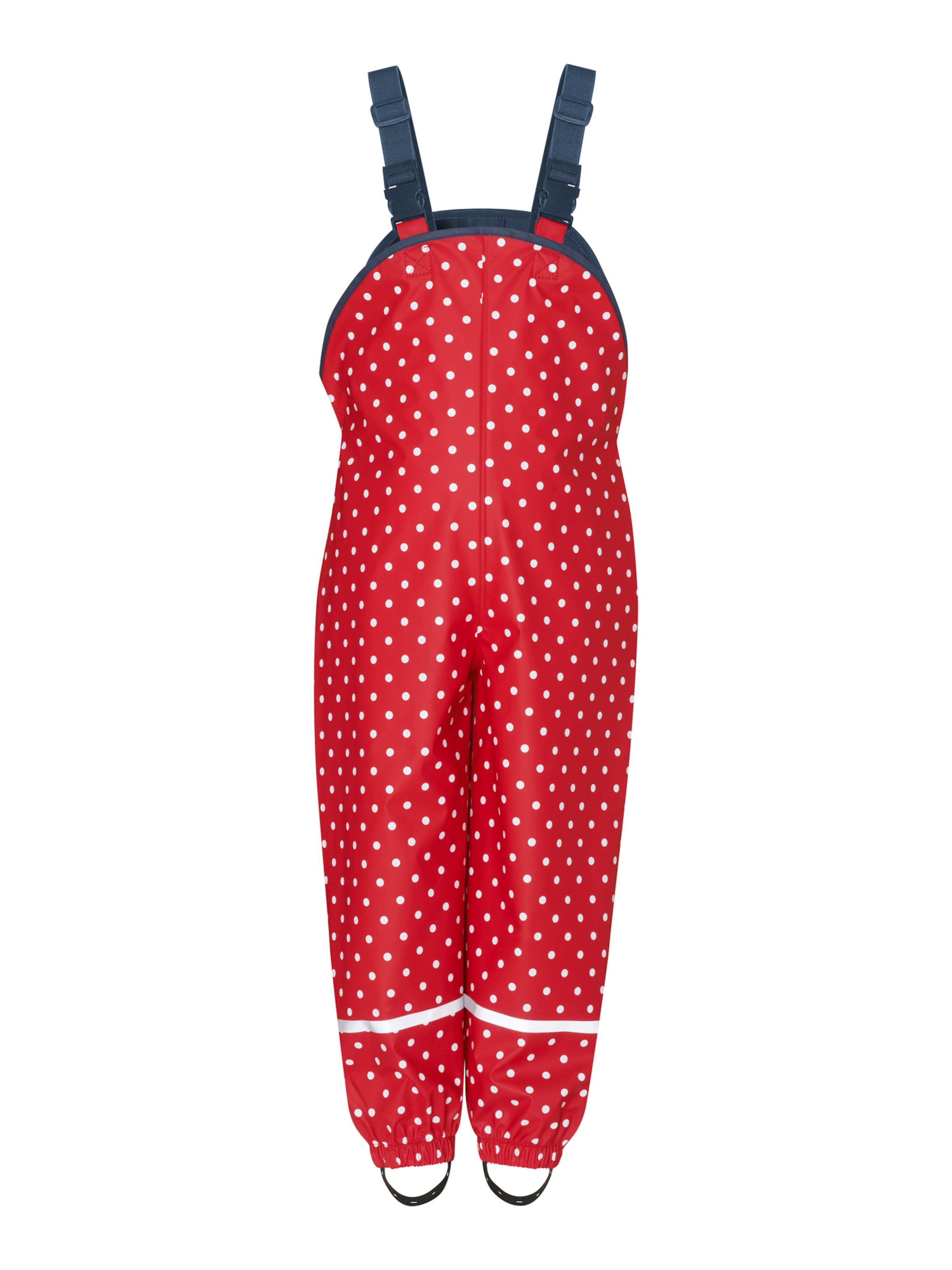 PLAYSHOES Tapered Pants in Red: front