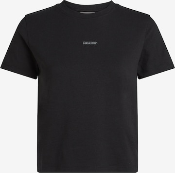 Calvin Klein Jeans T-Shirt in Schwarz: Vorderseite