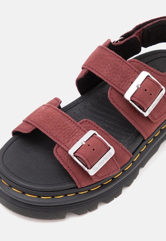 Dr. Martens Sandały w kolorze czerwony