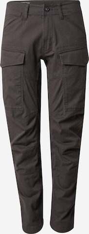 G-STARregular Cargo hlače - crna boja: prednji dio