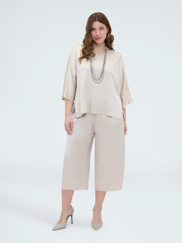 Tapered Pantaloni di Fiorella Rubino in bianco