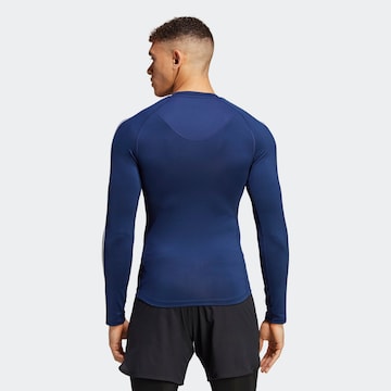 ADIDAS PERFORMANCE Funktionsshirt 'Techfit 3-Stripes ' in Blau