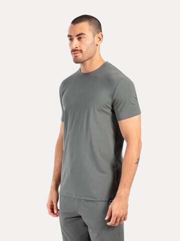 Smilodox T-Shirt Micah Casual Fit in Grau