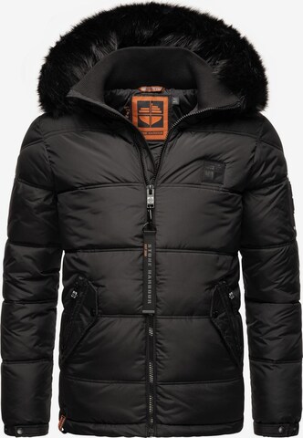 STONE HARBOUR Jacke 'Zarlaan' in Schwarz: predná strana