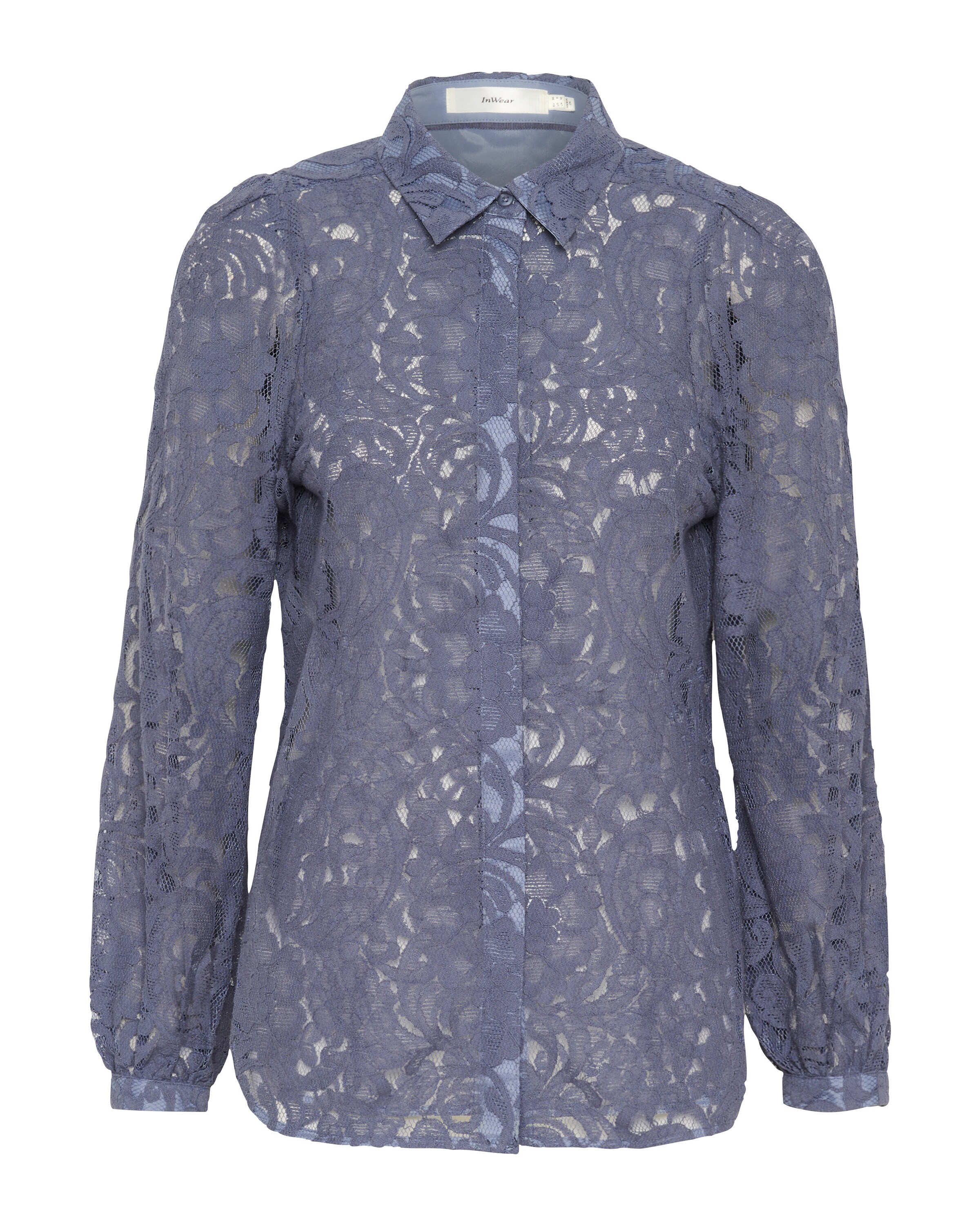 InWear Bluse 'Maddy' i XXS i dueblå, Produktvisning