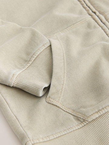 Next - Sudadera con cremallera en verde