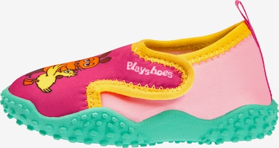 PLAYSHOES Rantakengät 'DIE MAUS FREUNDE' värissä keltainen / oranssi / vaaleanpunainen / roosa, Tuotenäkymä