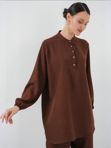 Bigdart - Calças de fato em castanho