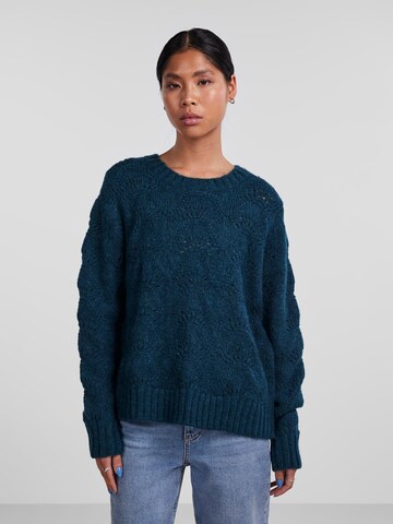 PIECES Pullover 'Bibbi' in Grün: predná strana