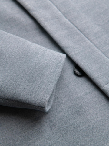 Ombre Between-seasons coat in Grey